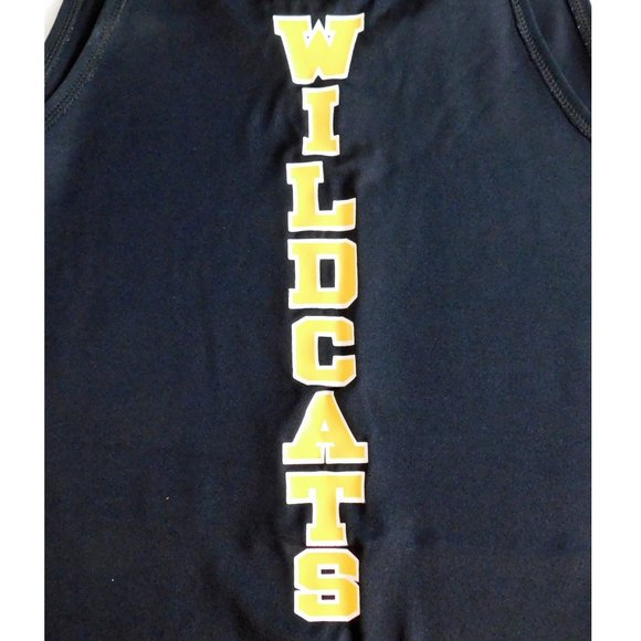 Brute Underwear & Socks Mens Team Wrestling Singlet Wildcats Brute Size Adult Large Al Black